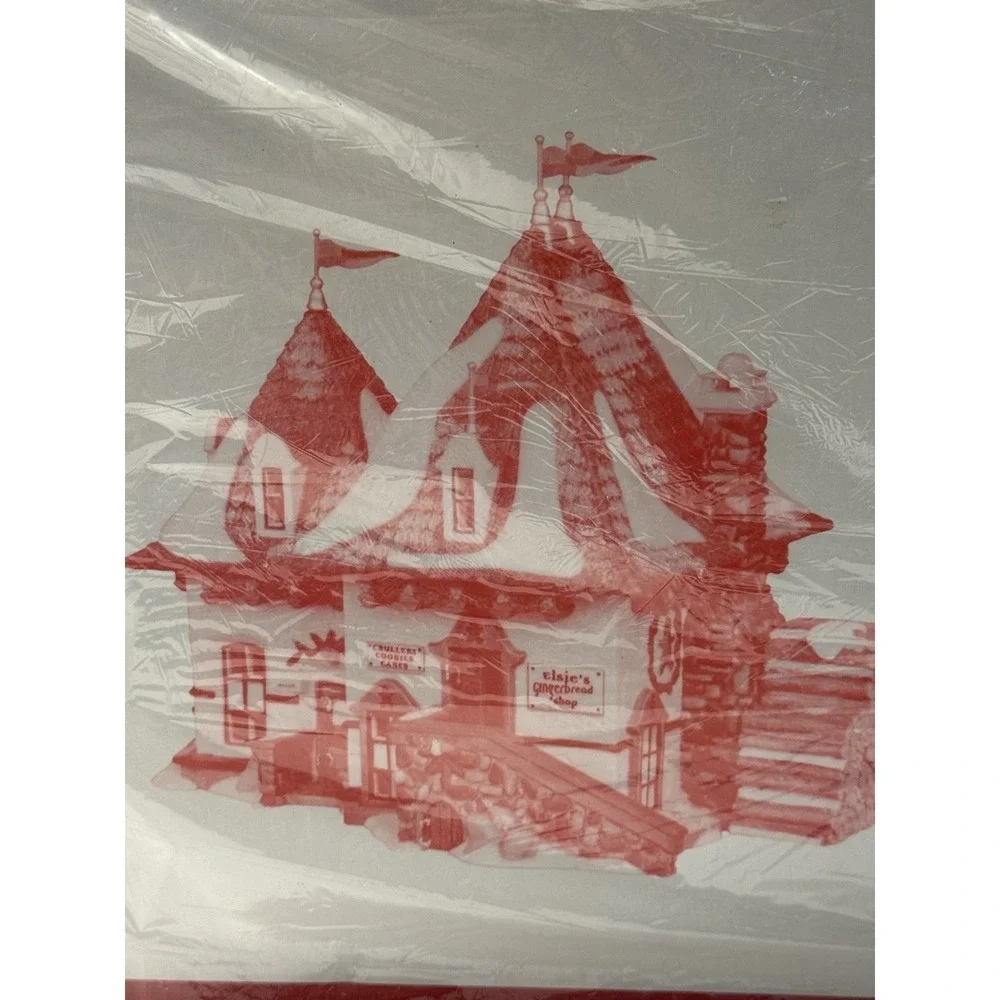 Dept 56 Elsie's Gingerbread #56398 North Pole 1998 Smoking Chimney SEALED